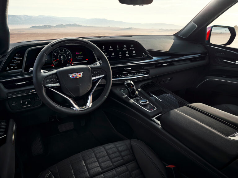 2023 Cadillac Escalade-V front interior